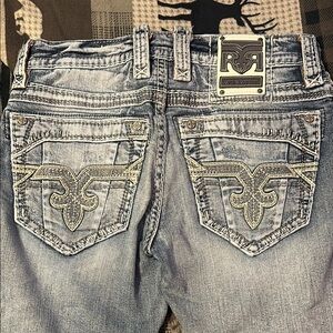 Rock Revival Blue Denim Jeans men’s size 30 short